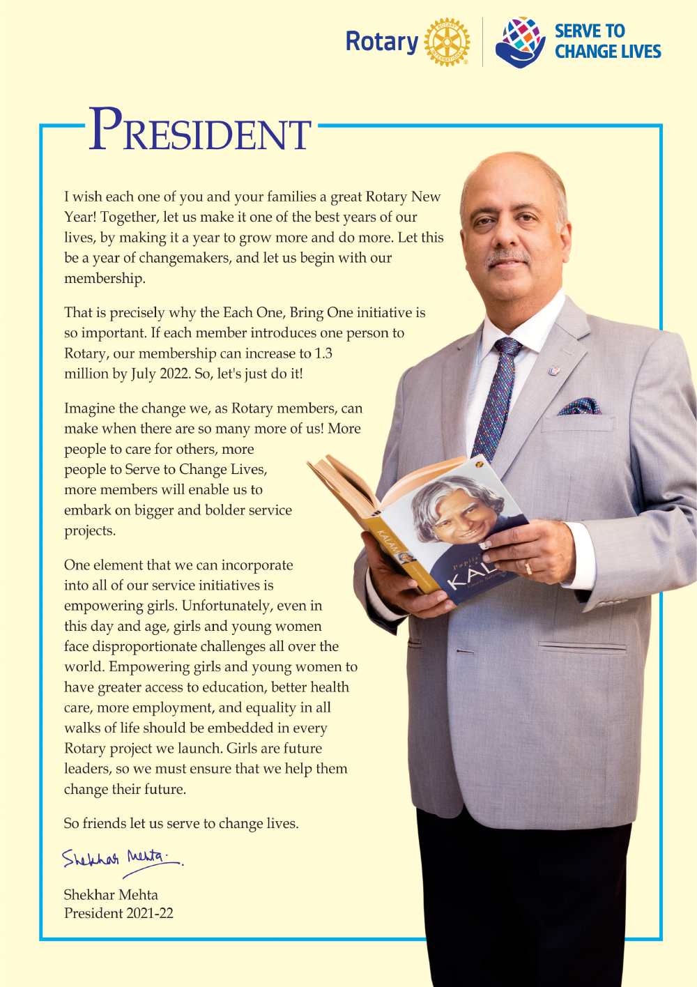 RI President's Message for July 2021