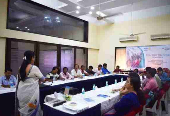 Teacher Training Workshop organized by Rotary with trainers from Macmillan Publishers in Kolkata, West Bengal